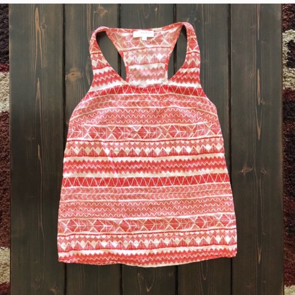 Kenar Aztec print racerback Top